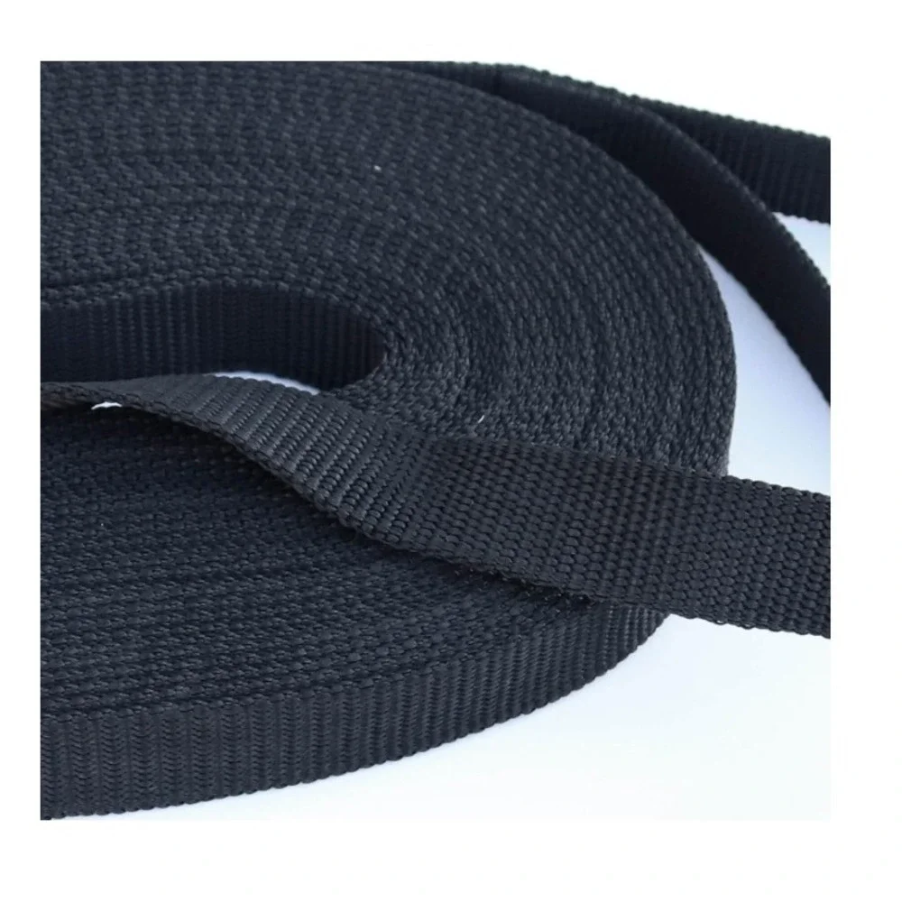 Unbranded Long Dog Training Leash Pet 30FT Black New Nylon Heavy Duty Lead